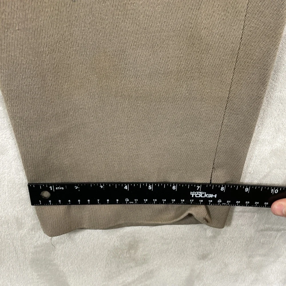 Antique 30s 40s Cotton Whipcord Pants Mens 29x29 Button Fly True Vtg Pleated